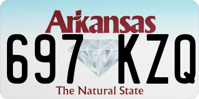 AR license plate 697KZQ