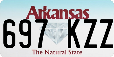 AR license plate 697KZZ