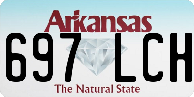 AR license plate 697LCH