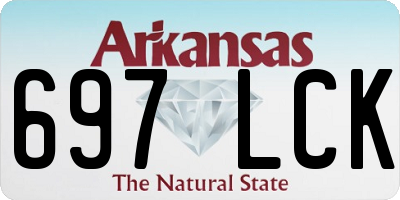 AR license plate 697LCK