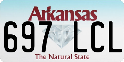 AR license plate 697LCL