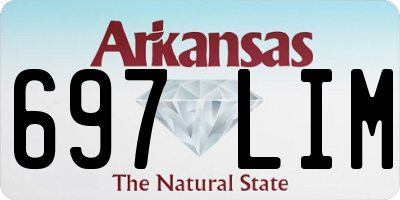 AR license plate 697LIM