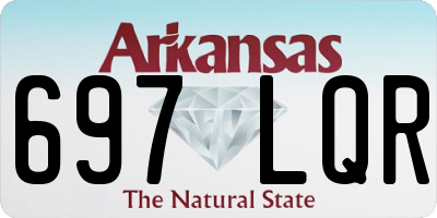 AR license plate 697LQR