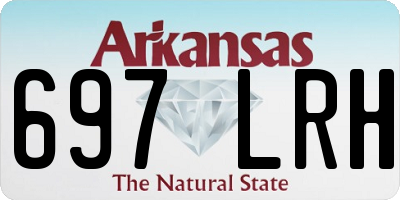 AR license plate 697LRH