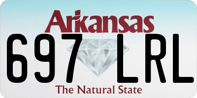 AR license plate 697LRL