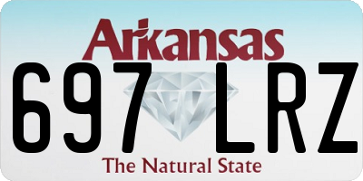 AR license plate 697LRZ