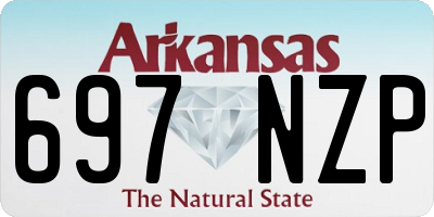 AR license plate 697NZP
