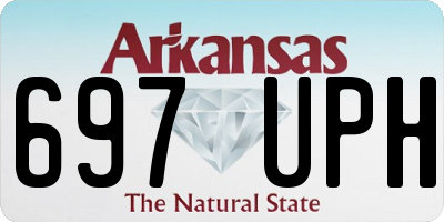 AR license plate 697UPH