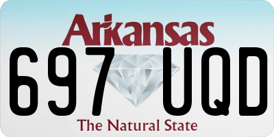 AR license plate 697UQD