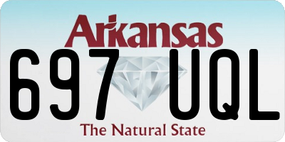 AR license plate 697UQL