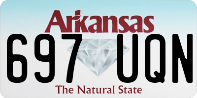 AR license plate 697UQN