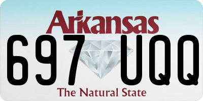 AR license plate 697UQQ