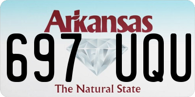 AR license plate 697UQU