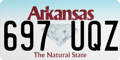 AR license plate 697UQZ