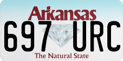 AR license plate 697URC