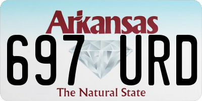 AR license plate 697URD
