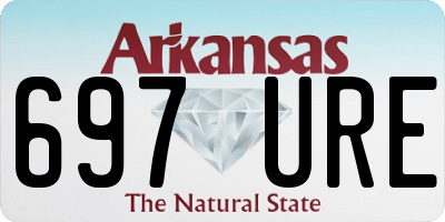 AR license plate 697URE