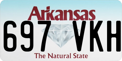 AR license plate 697VKH