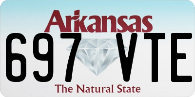 AR license plate 697VTE
