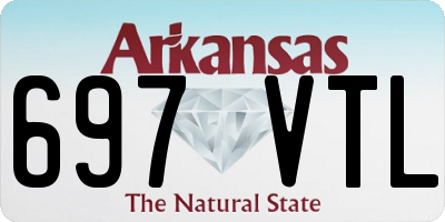 AR license plate 697VTL