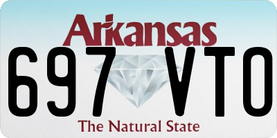AR license plate 697VTO