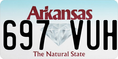 AR license plate 697VUH