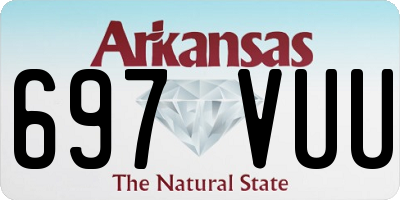 AR license plate 697VUU