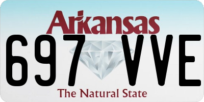 AR license plate 697VVE