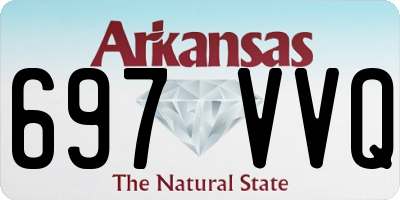 AR license plate 697VVQ