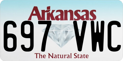 AR license plate 697VWC