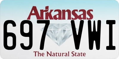 AR license plate 697VWI