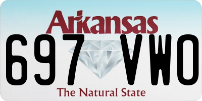 AR license plate 697VWO