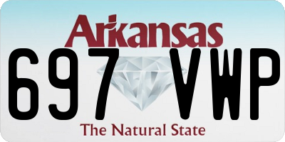 AR license plate 697VWP