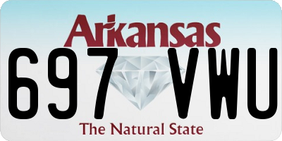 AR license plate 697VWU