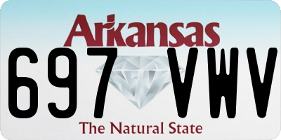 AR license plate 697VWV