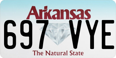 AR license plate 697VYE
