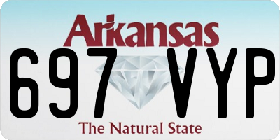 AR license plate 697VYP