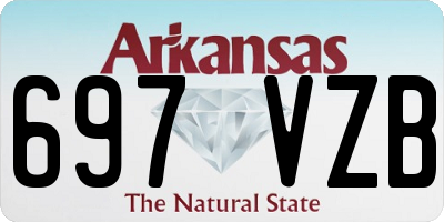 AR license plate 697VZB