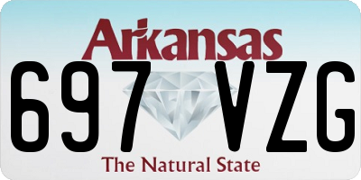 AR license plate 697VZG