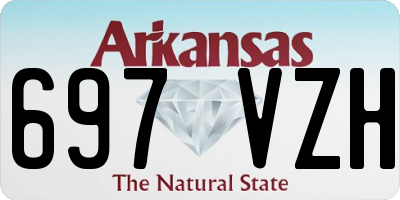 AR license plate 697VZH
