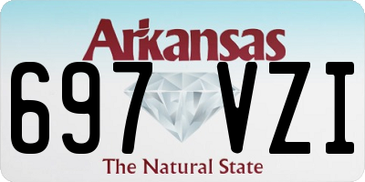 AR license plate 697VZI