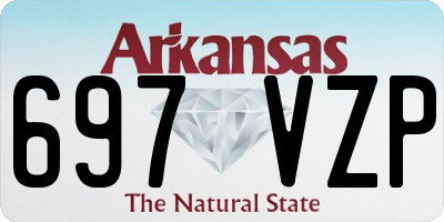 AR license plate 697VZP
