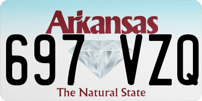 AR license plate 697VZQ