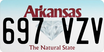 AR license plate 697VZV