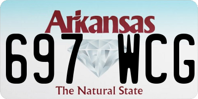 AR license plate 697WCG