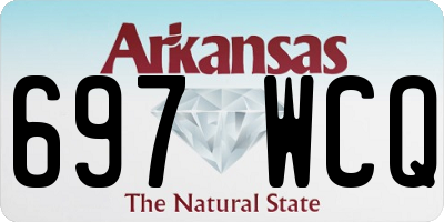 AR license plate 697WCQ