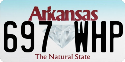 AR license plate 697WHP