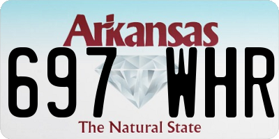 AR license plate 697WHR