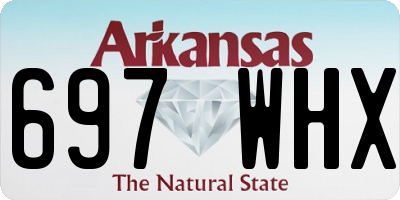 AR license plate 697WHX