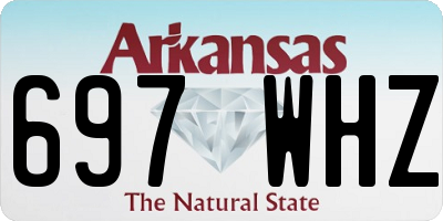 AR license plate 697WHZ